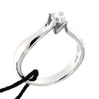 Anello Recarlo Donna in Oro bianco Diamante 0.31 Ct XB 945/031 - XB 945/031